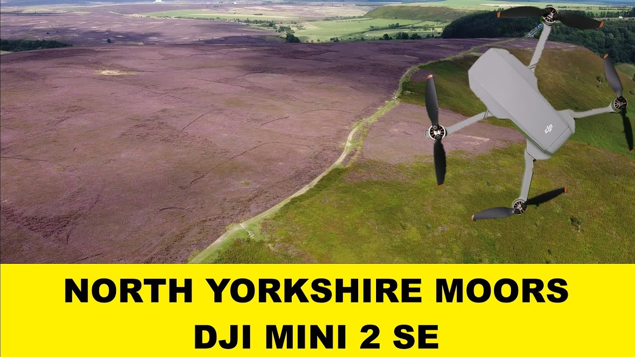 DJI MINI 2 SE, NORTH YORKSHIRE MOORS, DRONE FLIGHT FOOTAGE 4K