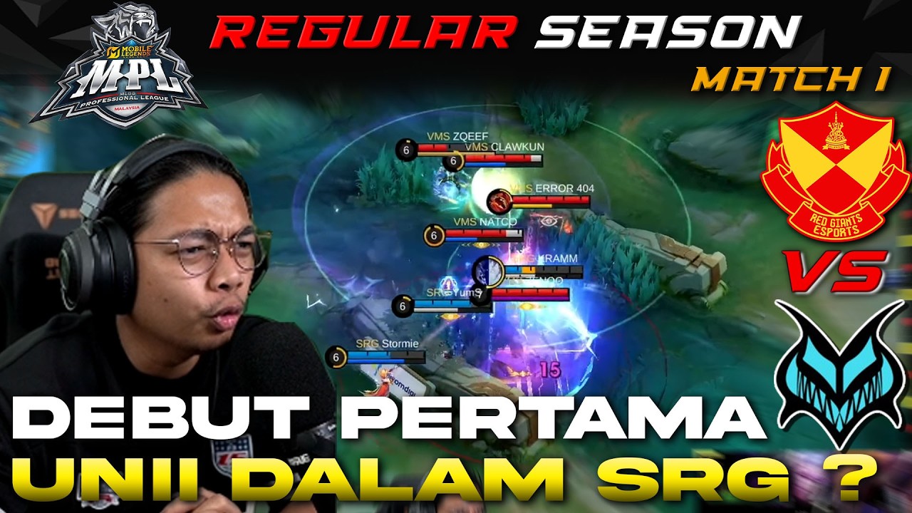 SRG VS VAMOS MATCH 1 REGULAR SEASON MPL MY S17