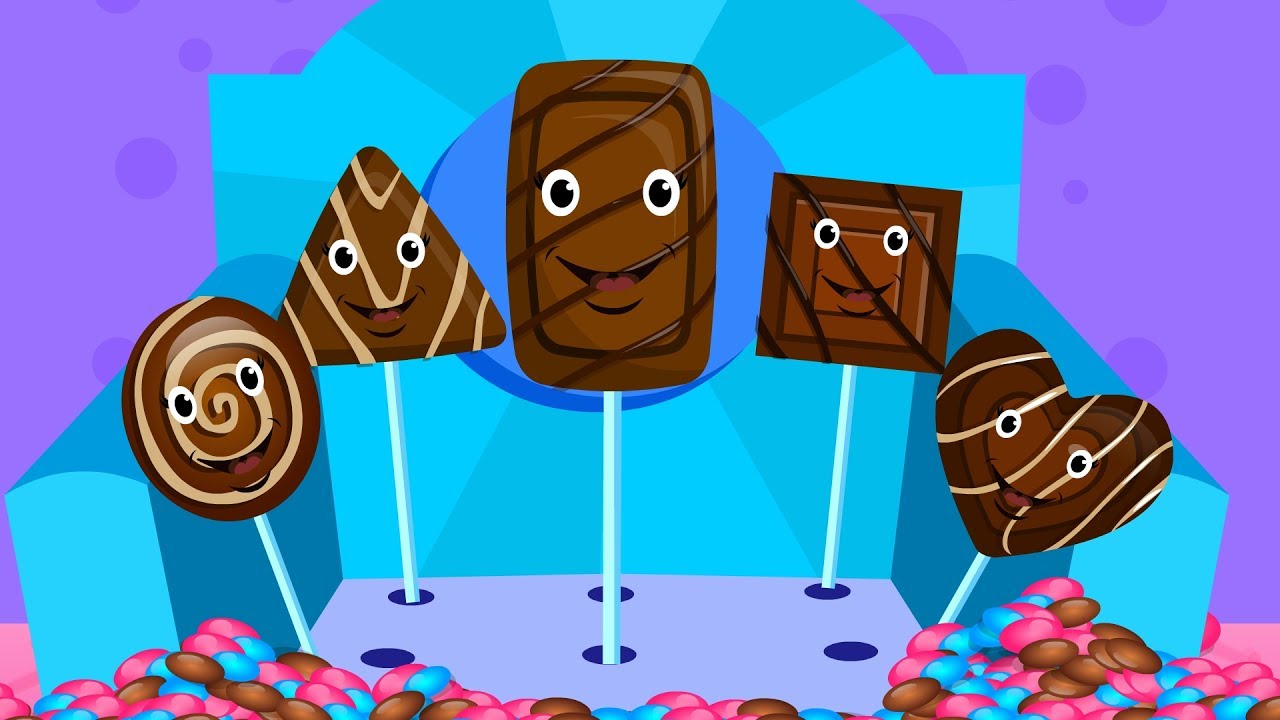 Five Little Chocolate | Nursery Rhymes For Kids | Video For Children