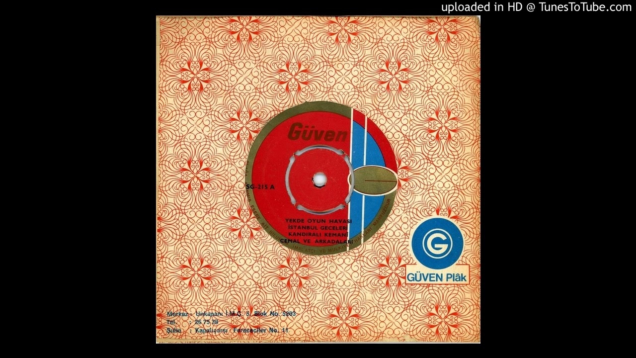 Kemani Cemal ve Arkadaşları - Yekde Oyun Havası - Istanbul Geceleri - Garip Hicaz - Fasulye - G&uuml;ve
