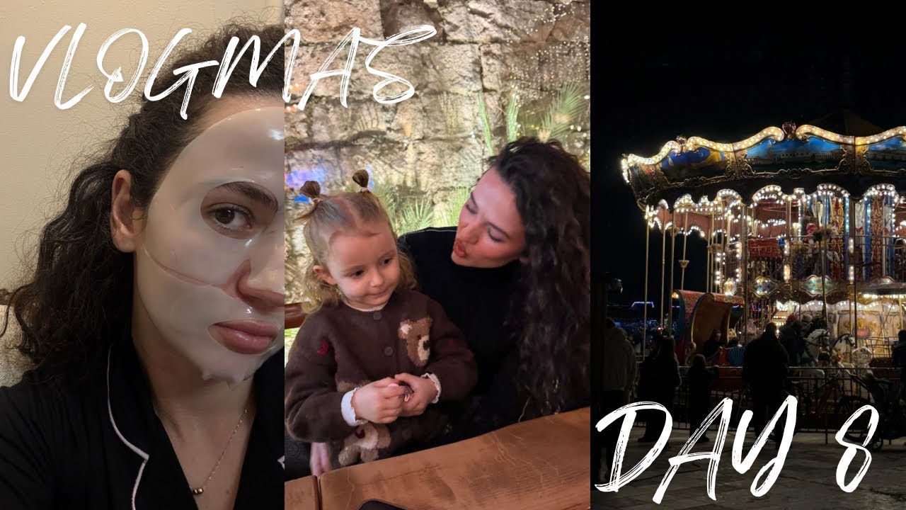 SI MU BË LËKURA NGA MASKA VIRALE 😳| CHAT GPT më gatuan darkën 🌮| Vlogmas 8