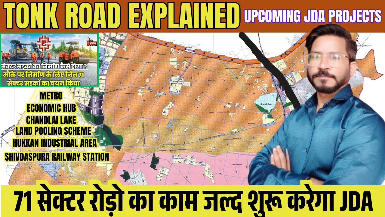 Upcoming Projects on Tonk Road | Tonk Road Jaipur Master Plan 2025 | Future Growth, Investment