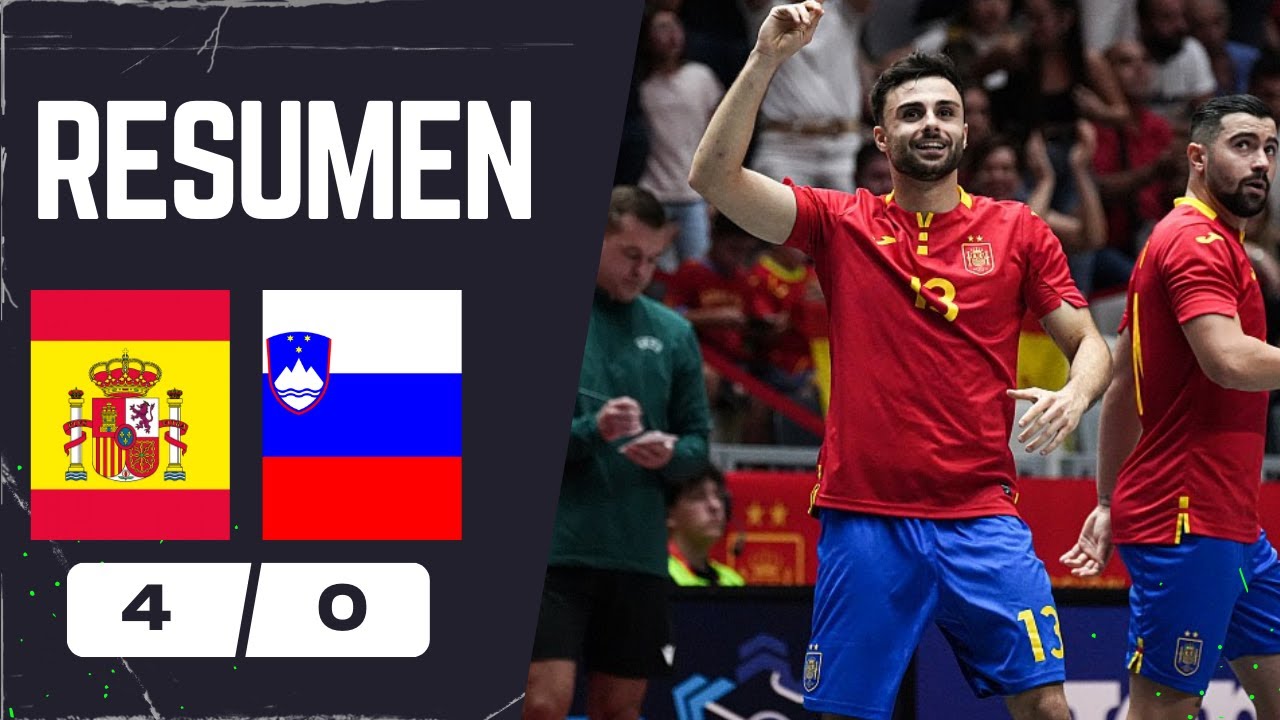 España 4 - 0 Eslovenia | Clasificación Mundial | RESUMEN