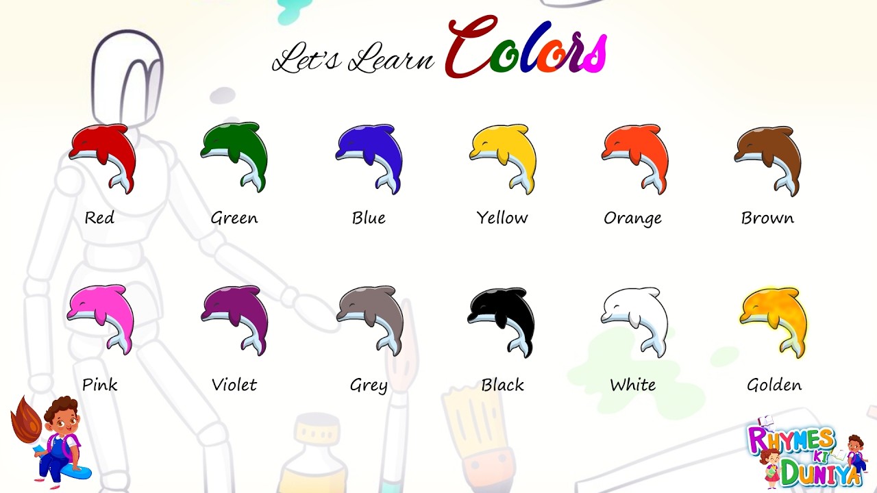 Exciting Color Learning for Kids – Play, Sing & Learn Colors! Color Names and Fun Games! Kids Learn!