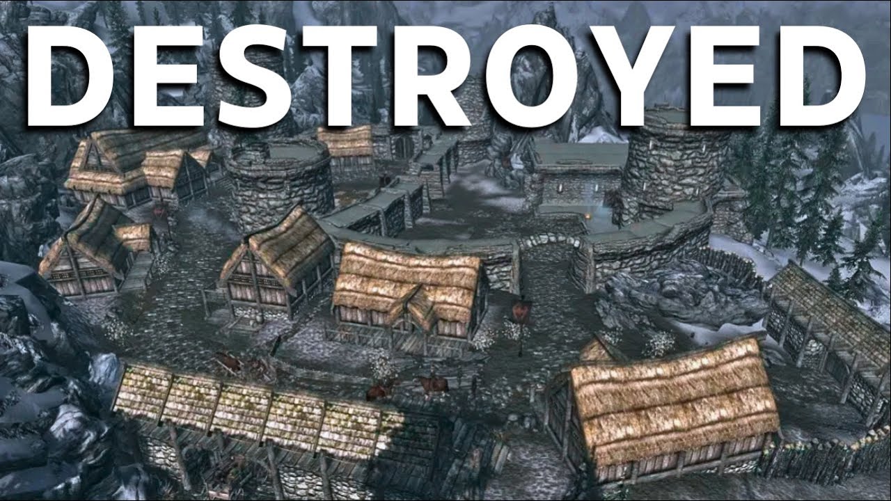 The Curious Case Of Helgen In Skyrim...