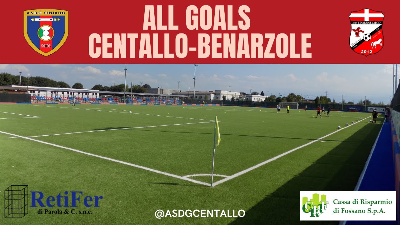 ALL GOALS CENTALLO-BENARZOLE PRIMA GIORNATA ECCELLENZA