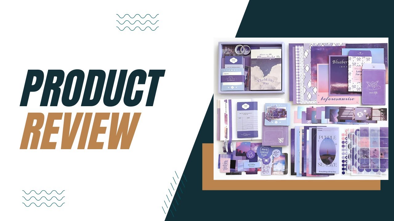 346Pcs Moonlight Vintage Aesthetic Scrapbook Kit,#unboxing #gift #toysandhobbies #viralvideo