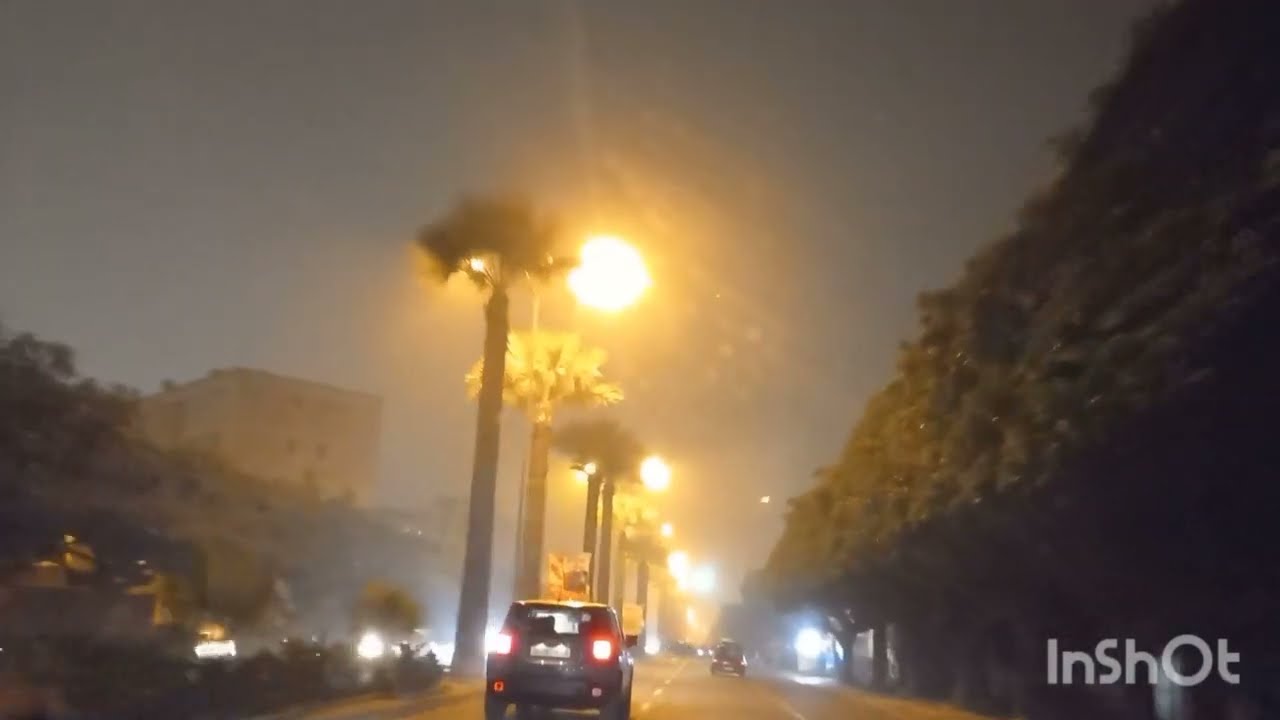 جولة في المعاريف بالليل بالدار البيضاء 🎇✨
