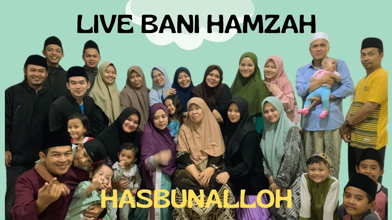 LIVE BANI HAMZAH - NADIA NUR FATIMAH - CEV AMZA- Cover Hasbunalloh
