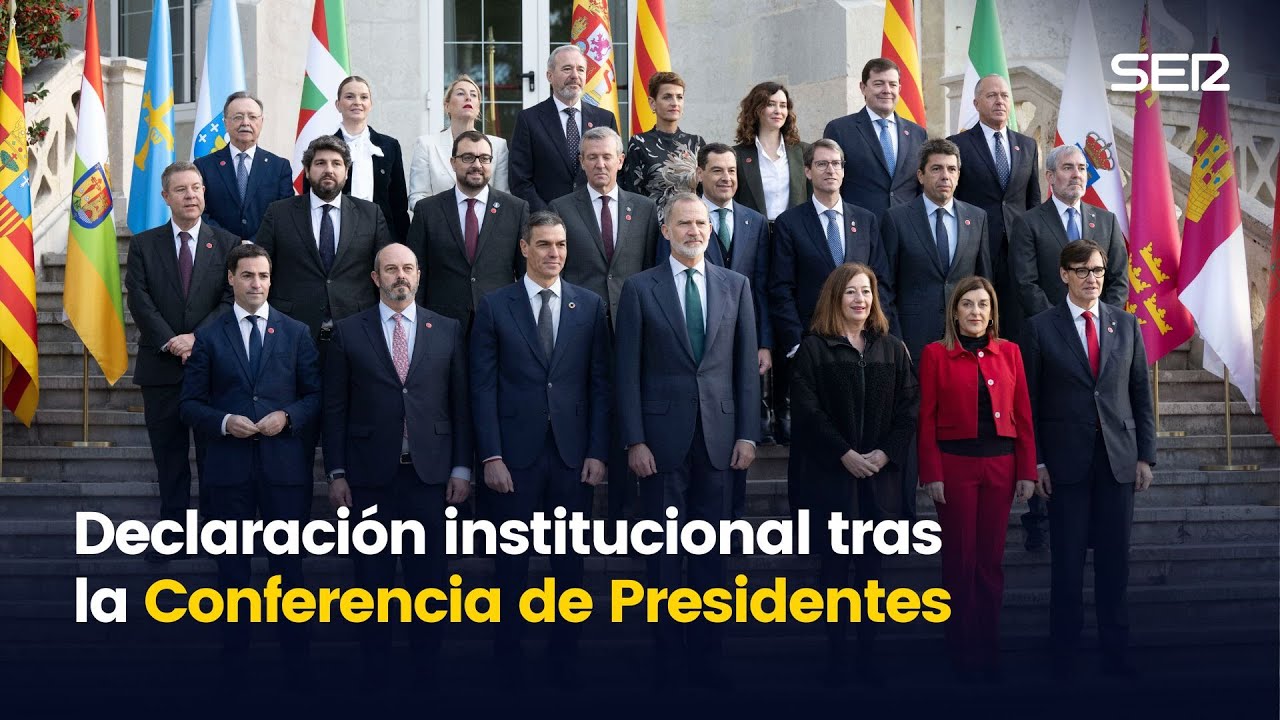 Declaración institucional de Pedro Sánchez junto a la presidenta de Cantabria (13/12/2024)