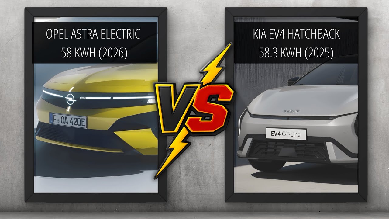 Opel Astra Electric (2026) vs Kia EV4 Hatchback (2025) | Which EV Wins? ⚡️
