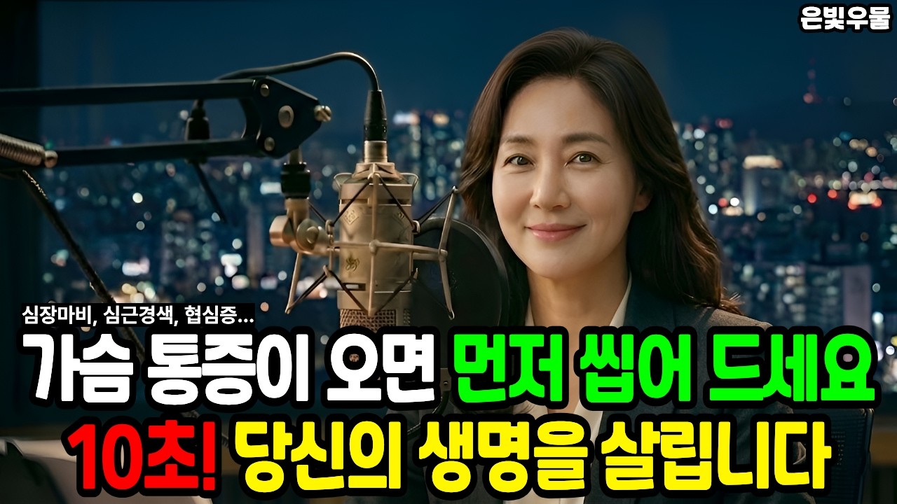 혼자 있을 때 ‘심장마비’ 오면 딱 십 초만 이렇게 하세요! 모두 놀란 기적의 생존법ㅣ노후건강 ㅣ노후지혜 ㅣ오디오북 ㅣ팟캐스트