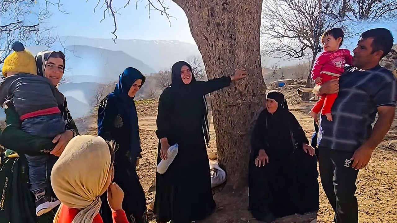 Akram's presence and an urgent meeting at the Fariba's farm