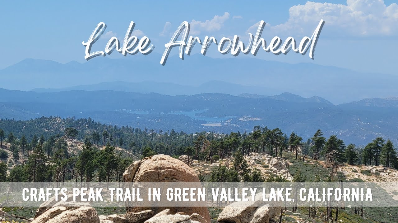 Hiking CALIFORNIA : Crafts Peak Trail | San Bernardino NF | Lake Arrowhead | Big Bear Lake | 4K