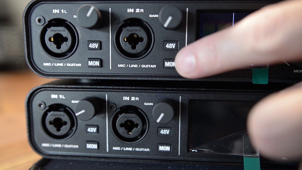 MOTU M2 Update To Comparison Video