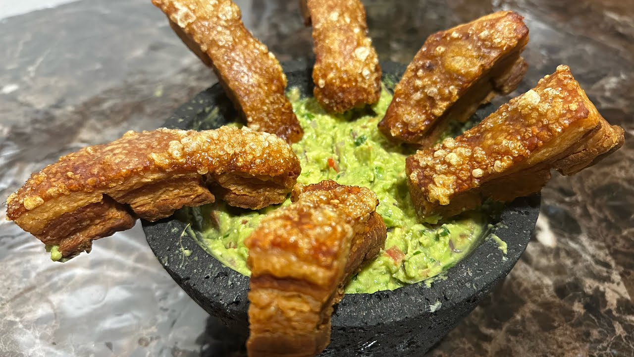 Como hacer unos chicharrones crujientes 