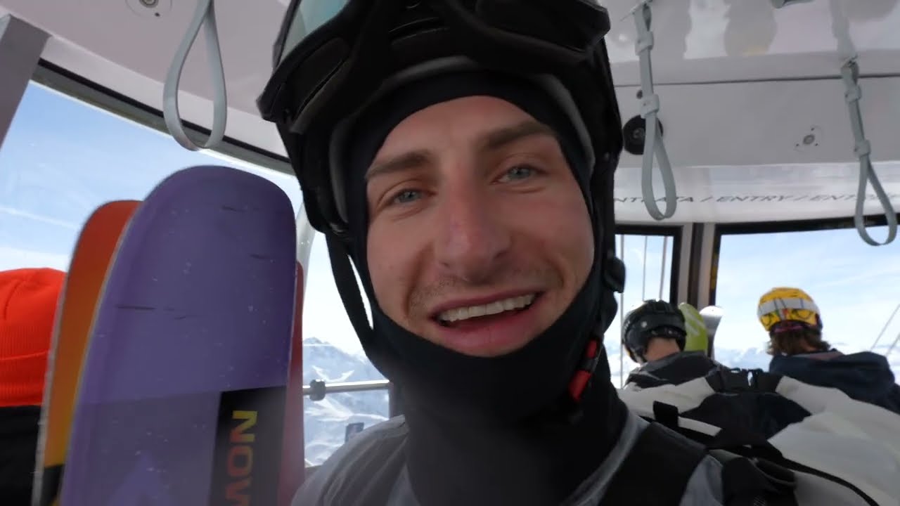 Speed Riding Val D'isere and Vallee Blanche - 4K VLOG 238