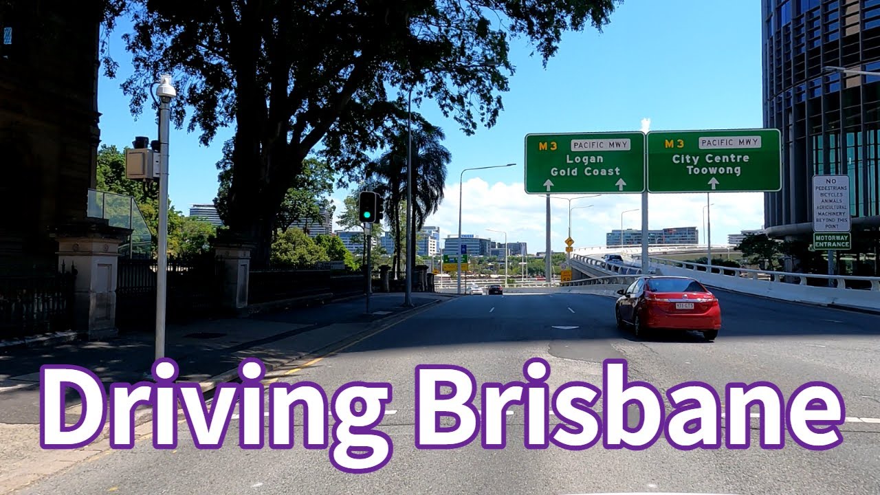 [4K] Driving Brisbane City,  Woolloongabba, Moorooka,  M7 and Richland , Queensland,   Australia