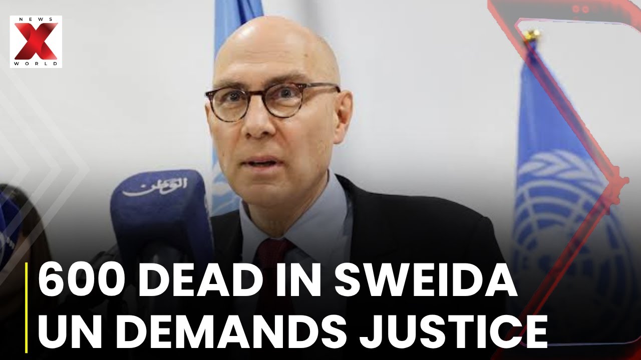 UN Slams Violence in Sweida, Demands Immediate Accountability | NewsX World