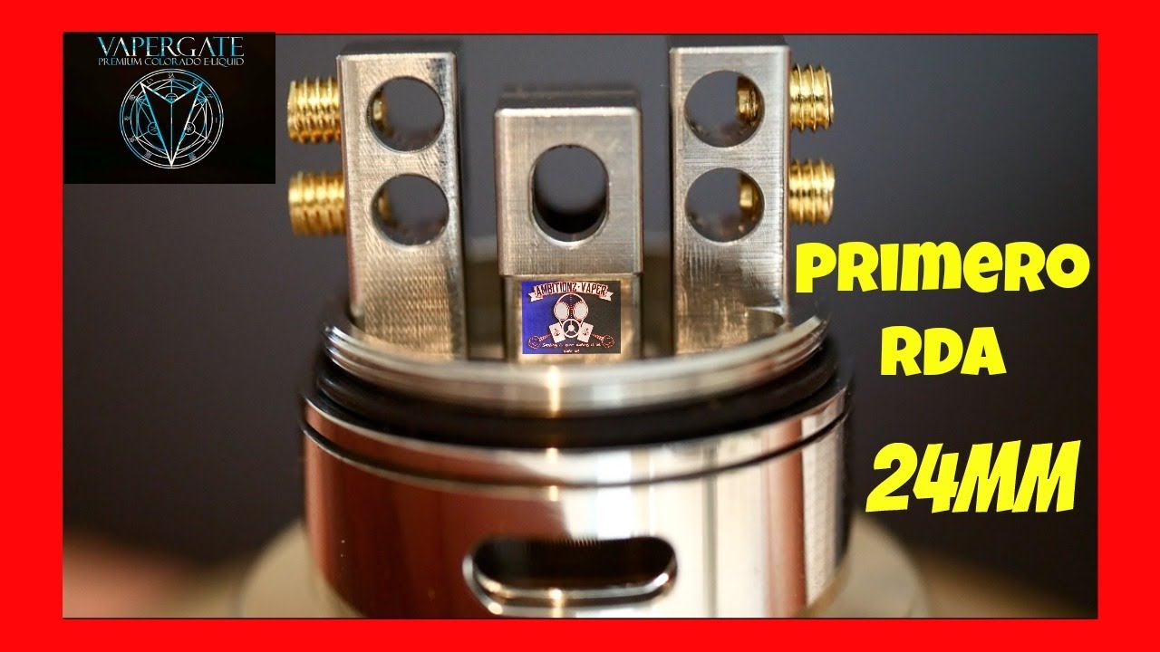 Vapergate Premiro RDA 24MM Review & Build