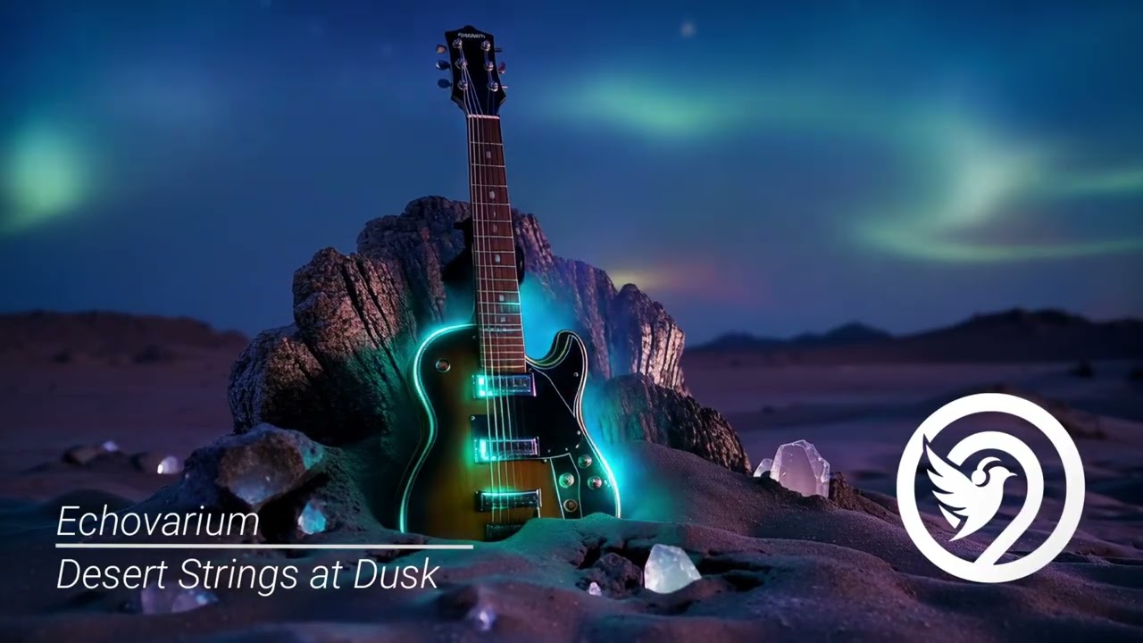 Desert Strings at Dusk / Western Blues Psychedelic Guitar Loop (@Echovarium ) - Slow Thoughts
