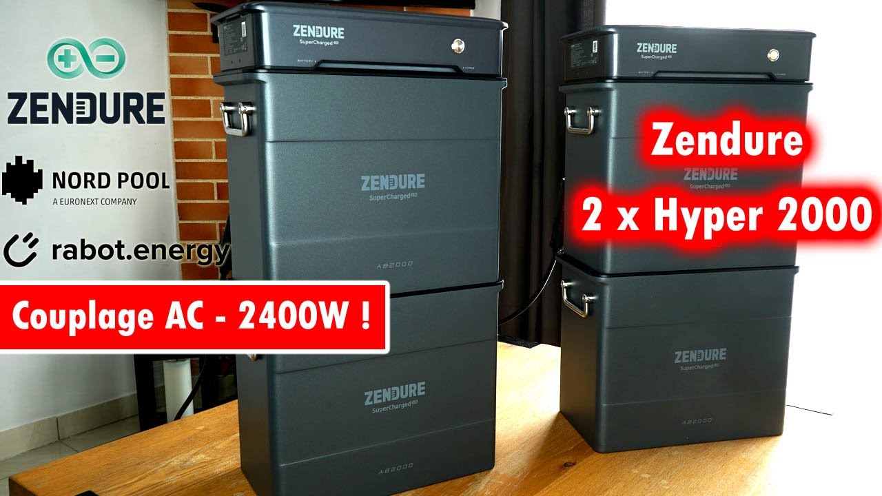 109 - Zendure Hyper 2000 : la solution de stockage Plug and Play la plus aboutie !