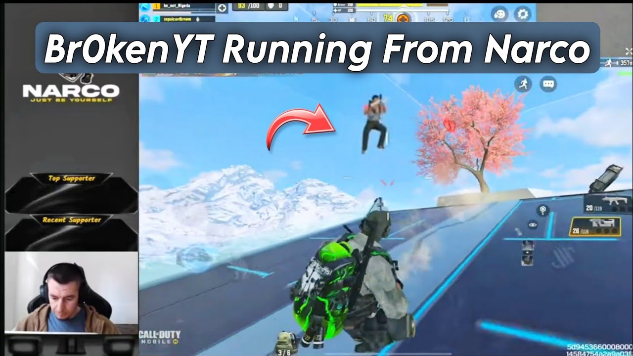 CoD Narco vs Br0ken Meet up in Battle Royal Platform 😱