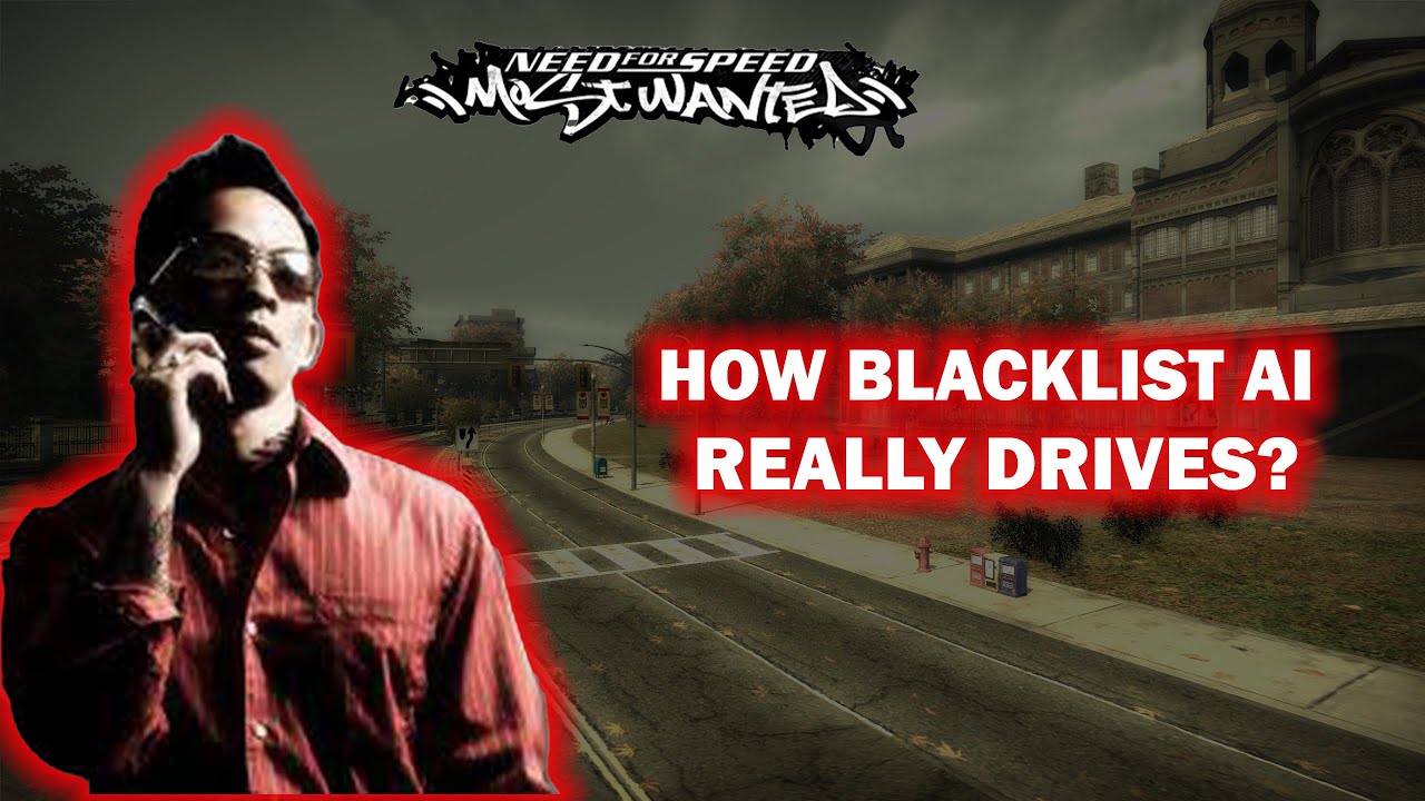 How Blacklist AI Really Drives? ft. Sonny | NFS MW Remastered 2024
