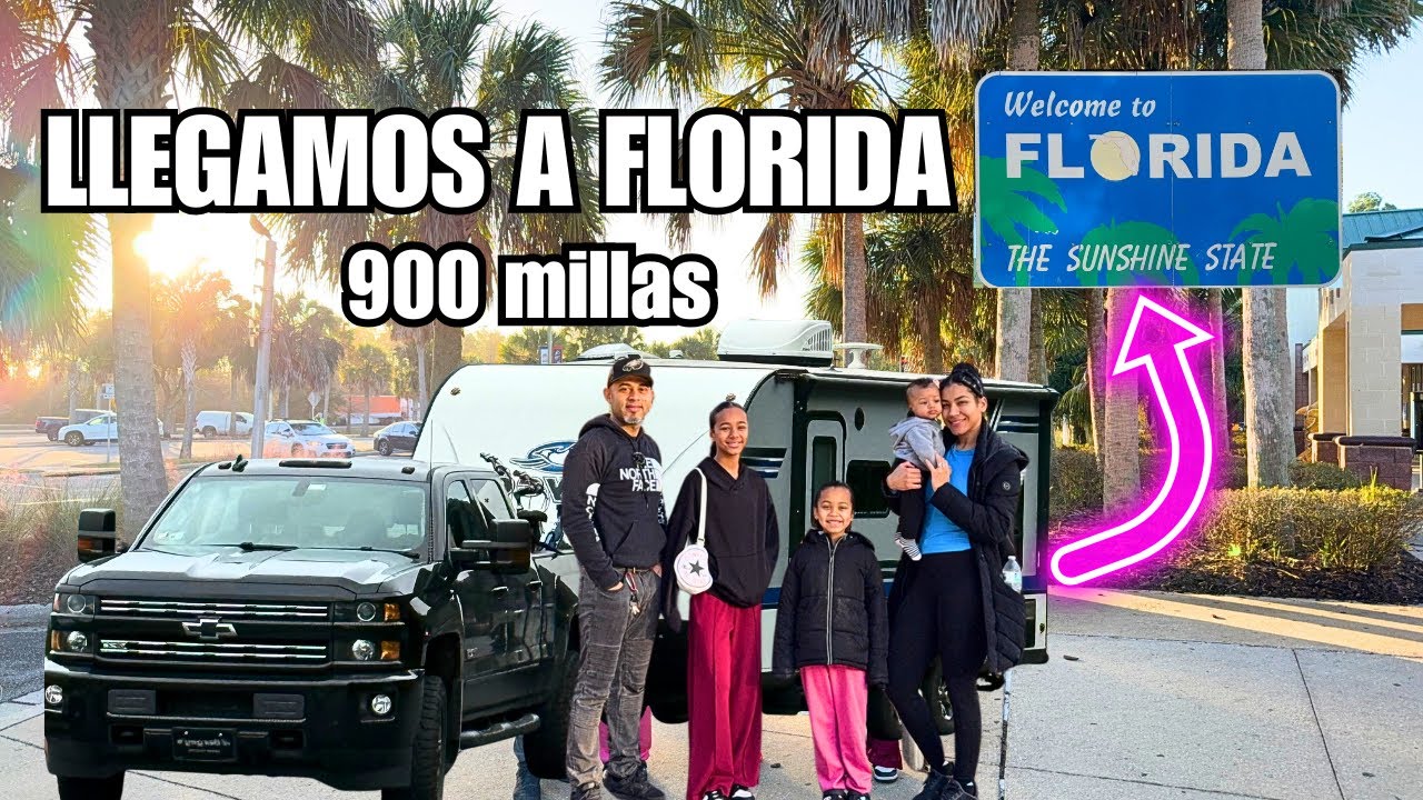 Llegamos a Florida en Nuestra CASA RODANTE | 900 millas de aventura y realidad en carretera
