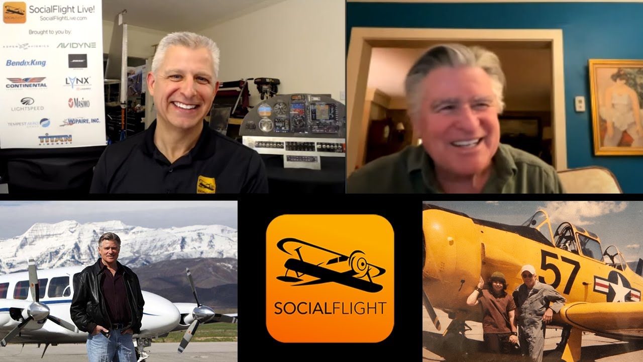 SocialFlight Live! - TV & Film Actor, Writer and Pilot: Treat Williams