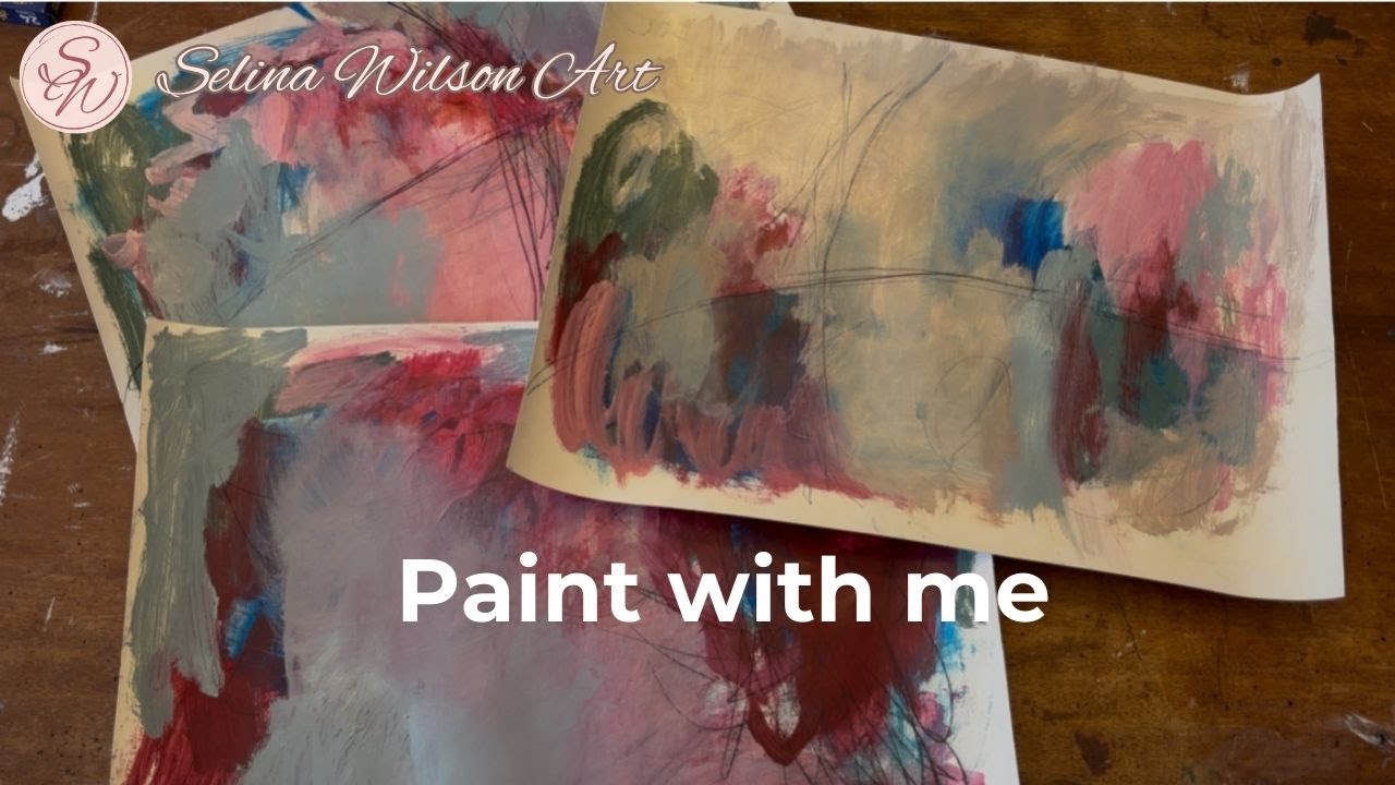 How to paint loose landscapes. Full Process