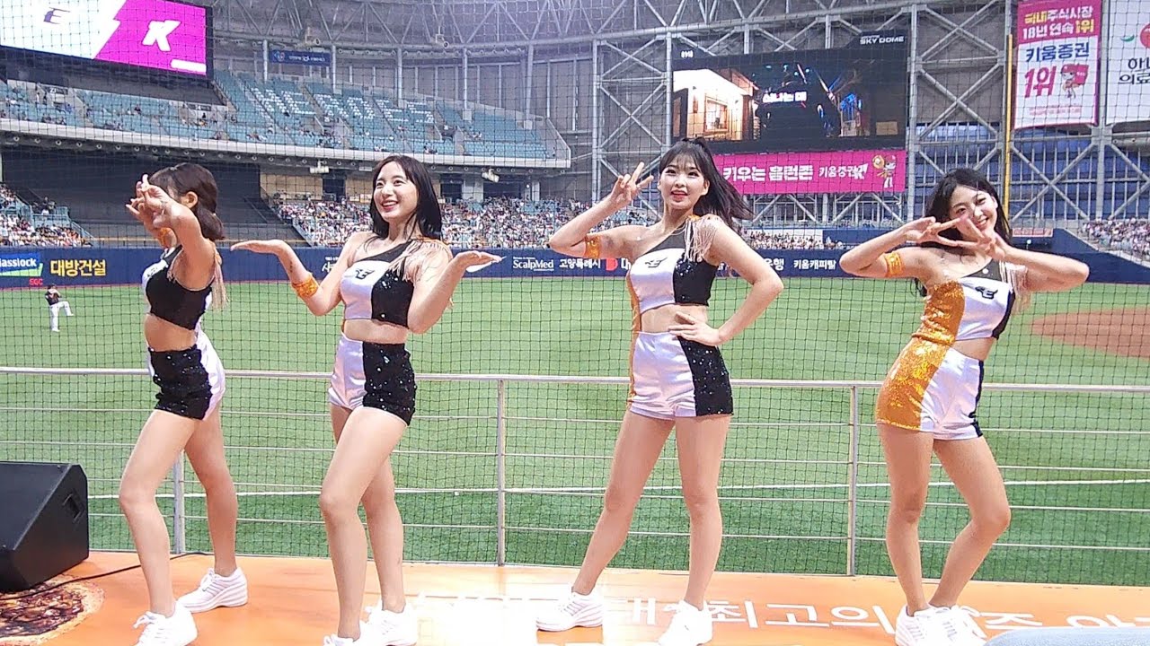한화이글스 치어리더 공연 ETA 230909 4k 60fps
