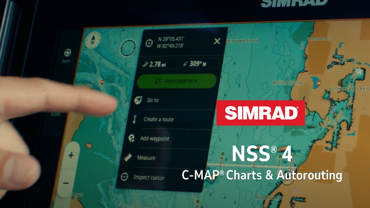 Simrad&reg; NSS&reg; 4 | Deep Dive on C-MAP Charts & Fastest-Ever Autorouting