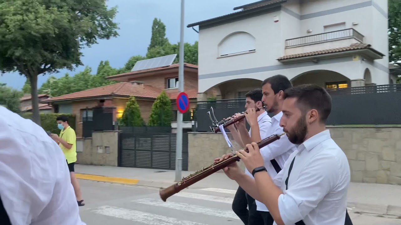Gegants de Molins de Rei a Moià.