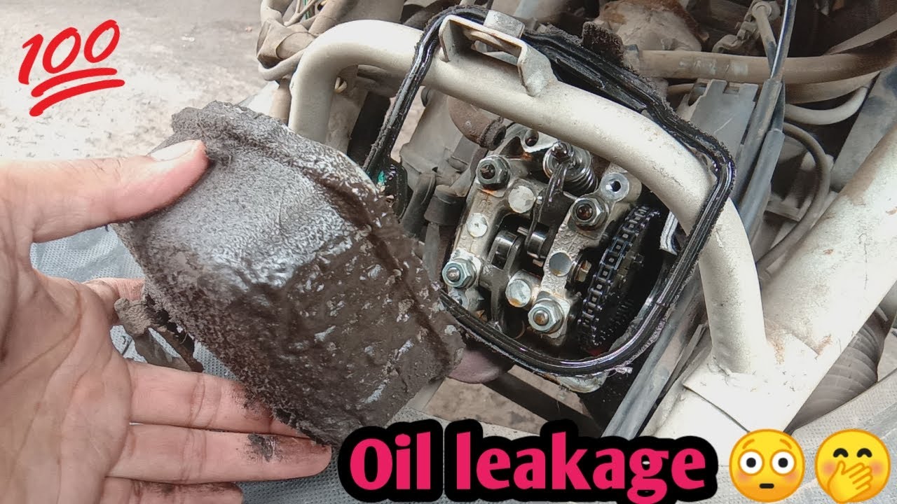 How to oil leakage problem solve in all bike and scooter | Honda Aectiva