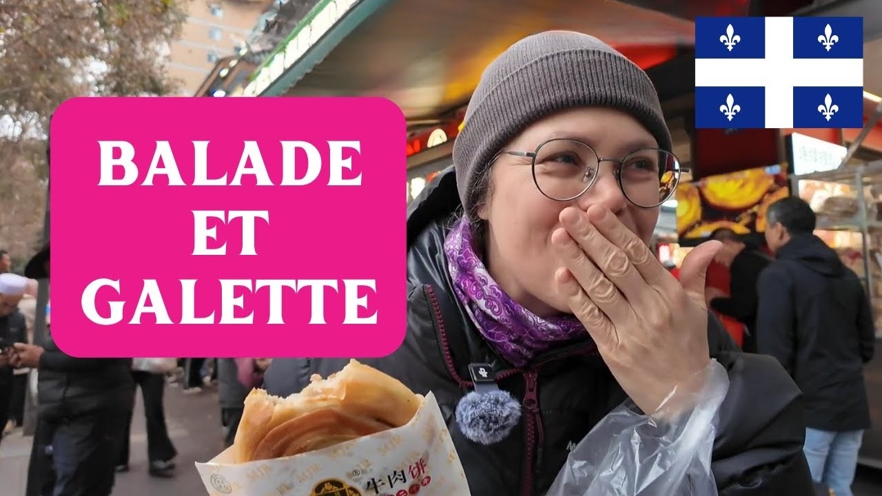 UNE BALADE ET UNE GALETTE - Intermediate Quebec French with Subtitles | Frenchpresso