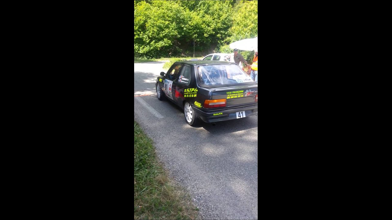 Rallye du Gard 2015 La tavernole  départ.
