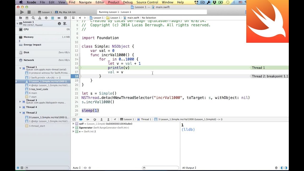 Cocoa Concurrency L1 - Intro