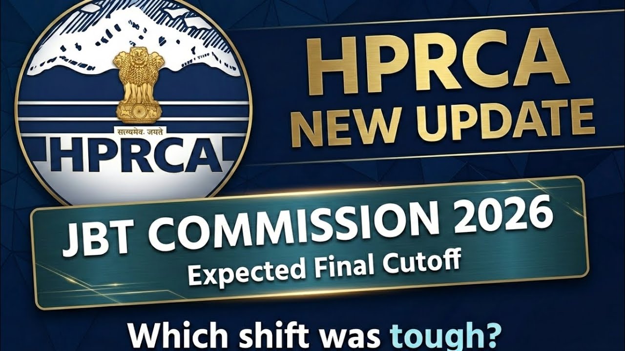 HP JBT Commission Answer Key 2026 Out! ✅ | Expected Cut-Off Kitna Jayega | Previous JBT Cut off 