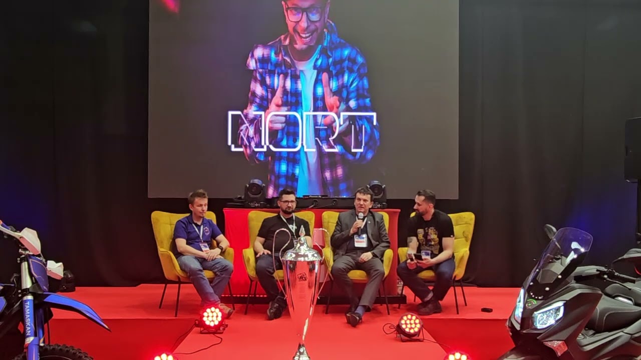 Warsaw Motorcycle Show 2025 WMS2025 panel o motocyklach elektrycznych.