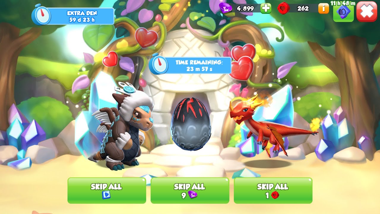 #DML Really hard to breed OLAF DRAGON - Dragon Mania Legends