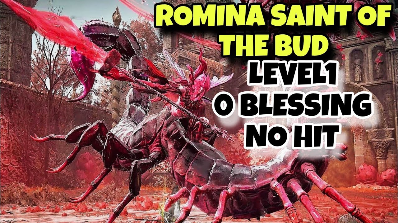 ELDEN RING - ROMINA SAINT OF THE BUD/RL1 /0 BLESSING /NO HIT