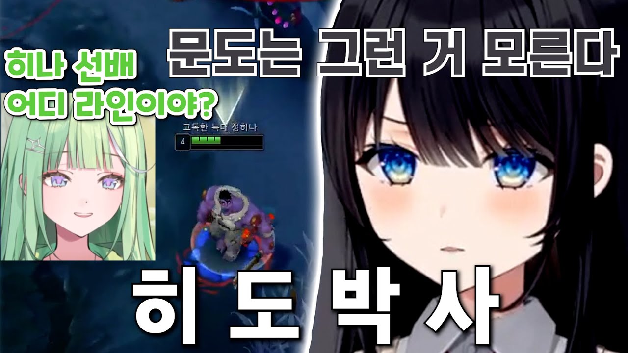 문도 플레이하면서 본인도 문도가 된 히나
