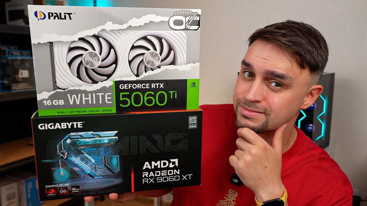 RTX 5060 Ti ИЛИ RX 9060 XT, КТО СЕГОДНЯ КРУЧЕ?!