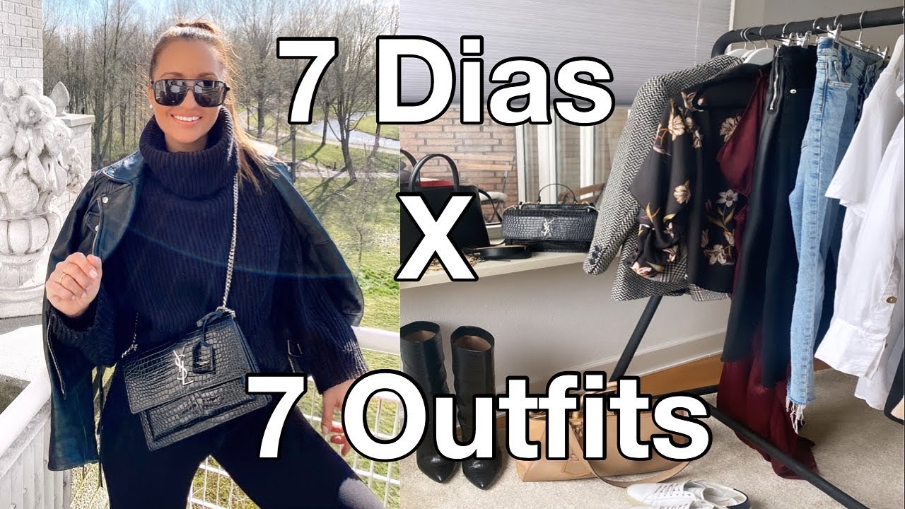 7 DIAS 7 OUTFITS | LOOKS BASICOS | LOOKS ELEGANTES | MODA MUJER | ARMARIO CAPSULA | YOLANDA MARTIN