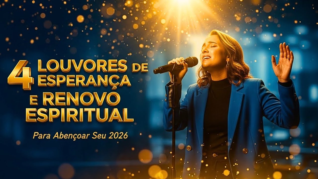 🔥 4 Louvores Proféticos para 2026 - Promessas, Fé e Renovação para o Seu Novo Ano 🙏✨