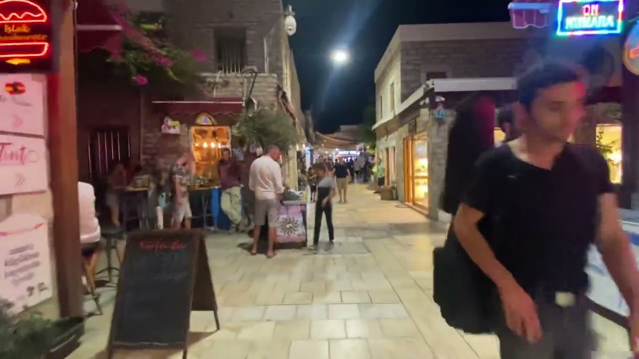 Bodrum | Turkey | Nightlife | Holiday Destination | Raw Video