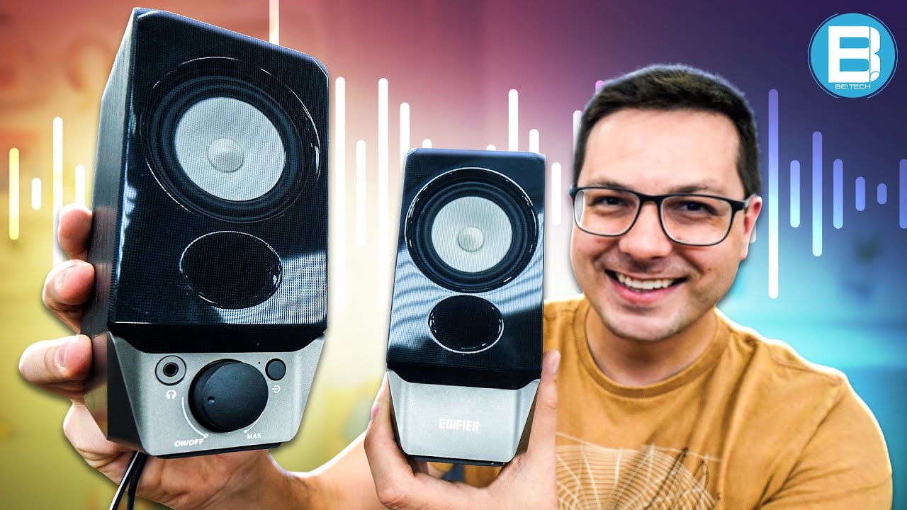 ESSA CAIXA de SOM é INCRÍVEL e COMPACTA!! Unboxing Edifier R19BT