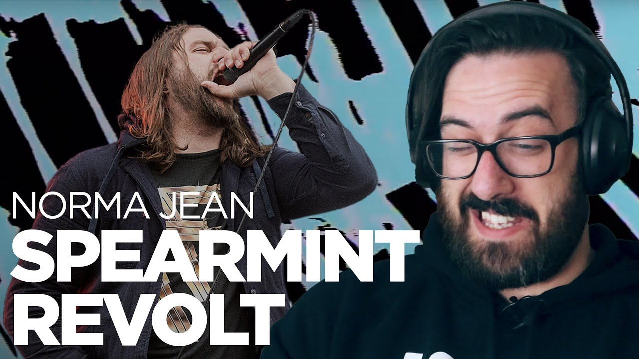 DESTROYING MY HEADPHONES! | Norma Jean - Spearmint Revolt | Reaction / Review
