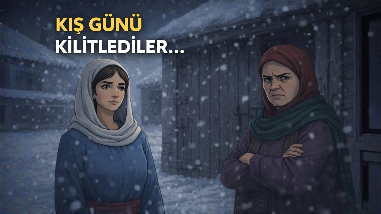 Kış Günü Gelini Odunluğa Kilitlediler… Kimse Bu Sonu Hesaplamadı